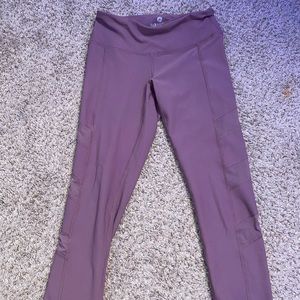 Purple Athletic Leggings